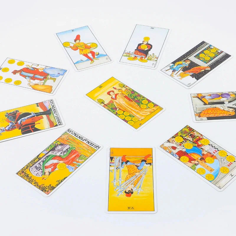 Custom Wholesale Printing Board Game Affirmation Tarot Card with Guidebook